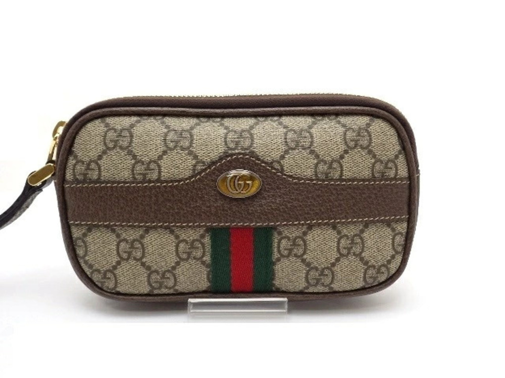 Gucci bag Shoulder Pouch Clutch GG Supreme